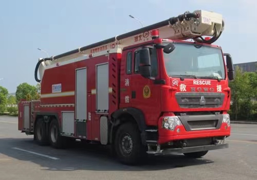 32米舉高噴射消防車(chē)（國(guó)六）