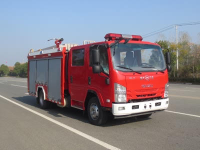 江特牌慶鈴3T水罐消防車(chē)